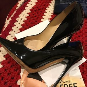 Here’s a pair of Jimmy Choo.